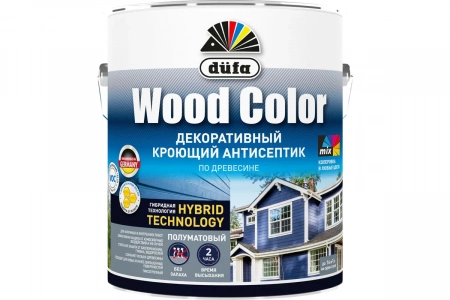 Кроющий антисептик Dufa WOOD COLOR  бесцветный 2.5 л